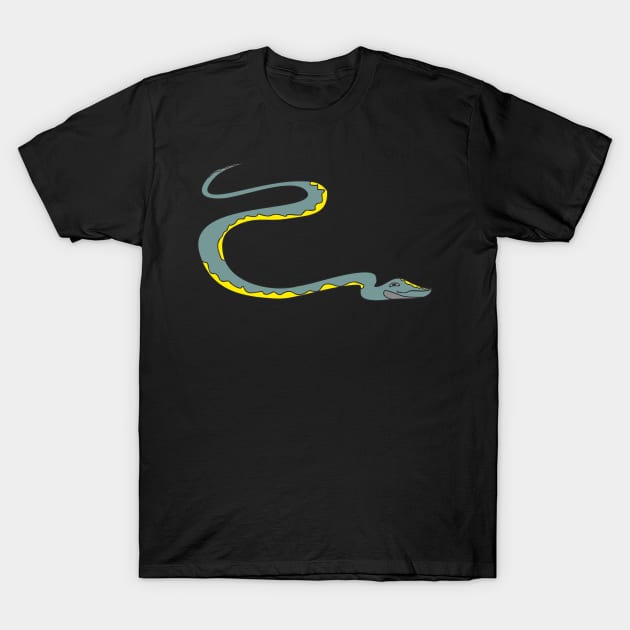 Snake T-Shirt by Alekvik